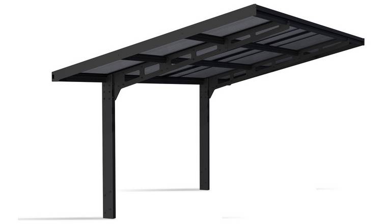 Palram Canopia 6000mm Carport Sydney Wave - Black