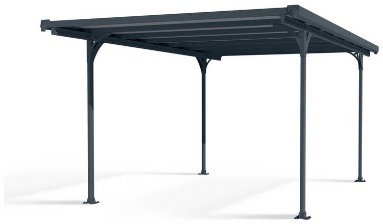 Palram Canopia 5000mm Carport Verona - Grey