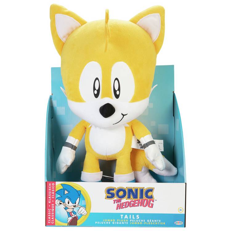 Sega Sonic Jumbo Tails 18 inch Plush 0