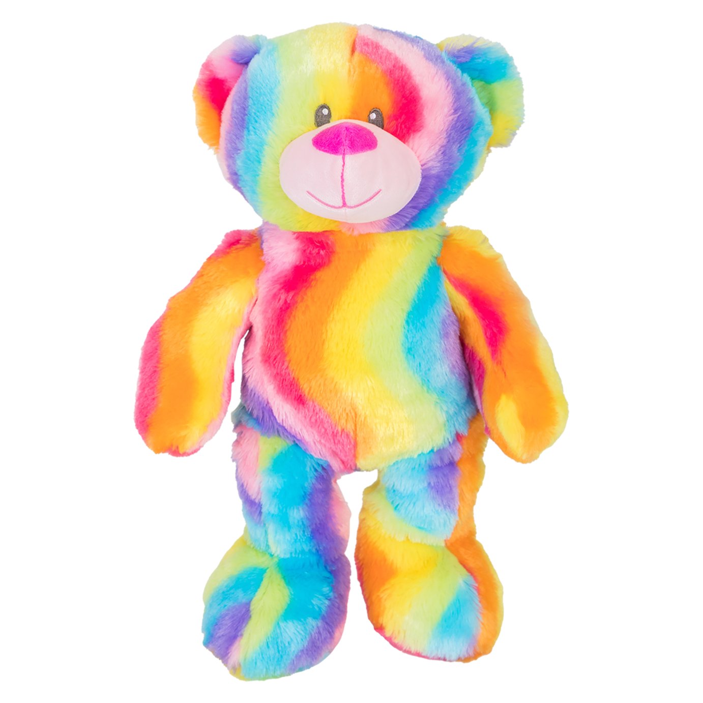 rainbow teddy bear