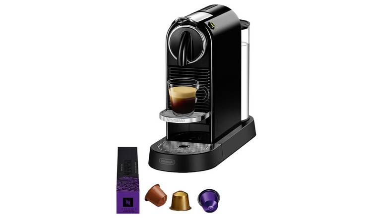 Nespresso by De'Longhi CitiZ Pod Coffee Machine - Black