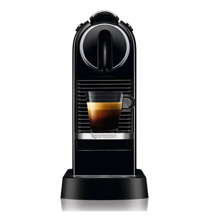Nespresso by De'Longhi CitiZ Pod Coffee Machine - Black 0