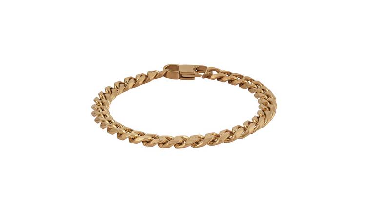 Mens gold deals bracelets argos