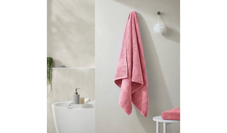 Habitat Supersoft Bath Towel - Rose