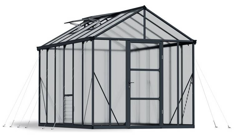 Palram Canopia Glory Grey Greenhouse - 8 x 12ft