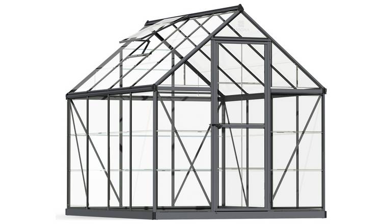 Palram Canopia Harmony Grey Greenhouse - 6 x 8ft