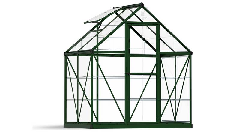 Palram Canopia Hybrid Green Greenhouse - 6 x 4ft