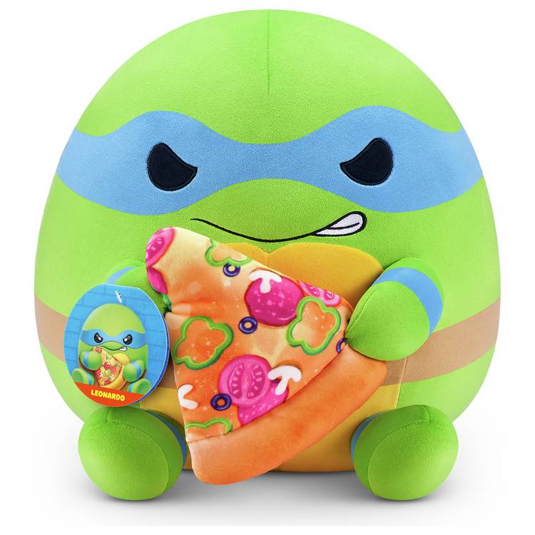 Zuru Snackles TMNT 14 inches Leonardo Plush 0