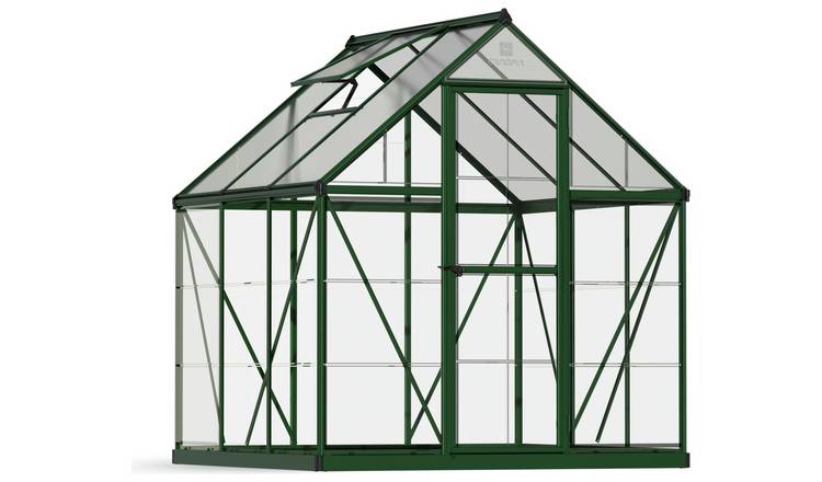 Palram Canopia Hybrid Green Greenhouse - 6 x 6ft