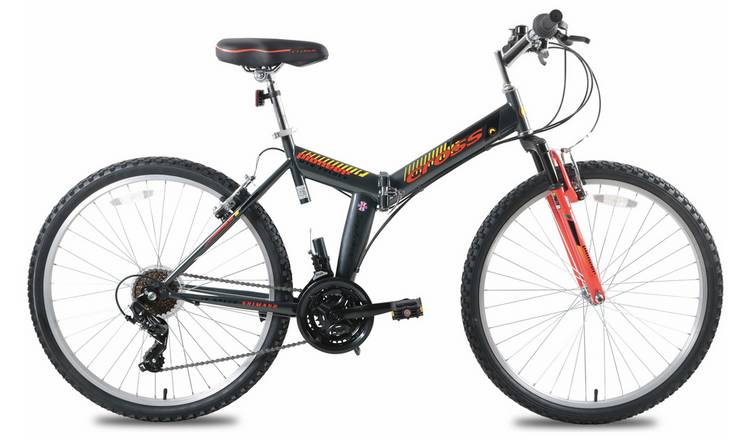 Cross 26" Men Folding Bike - Grey