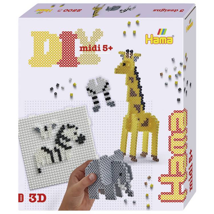 Hama Beads 3D Safari Gift Box 0