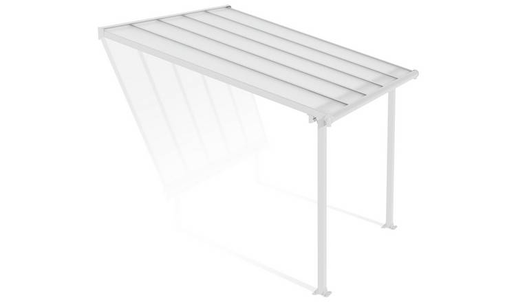 Palram Canopia Olympia 3 x 3.05m Patio Cover - White Clear