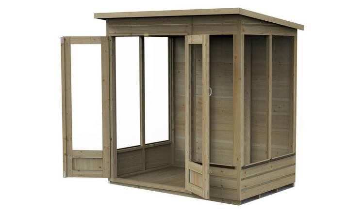 Forest Beckwood Shiplap Pent Summerhouse - 6 x 4ft