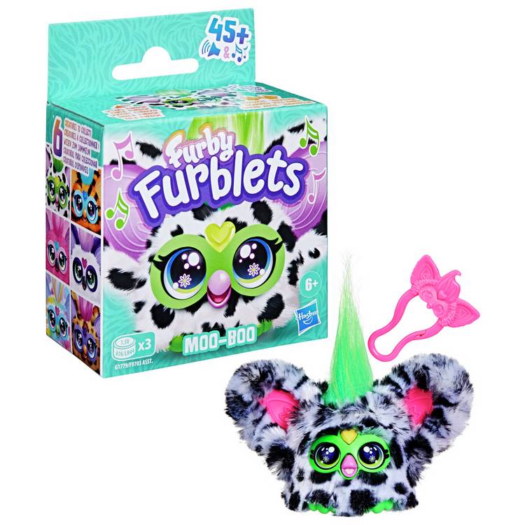 Hasbro Furby Moo Boo Furblet Interactive Plush Toy 0