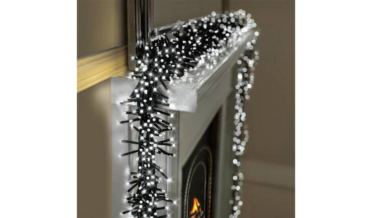 Premier Decorations 960 White LED Christmas Tree Lights