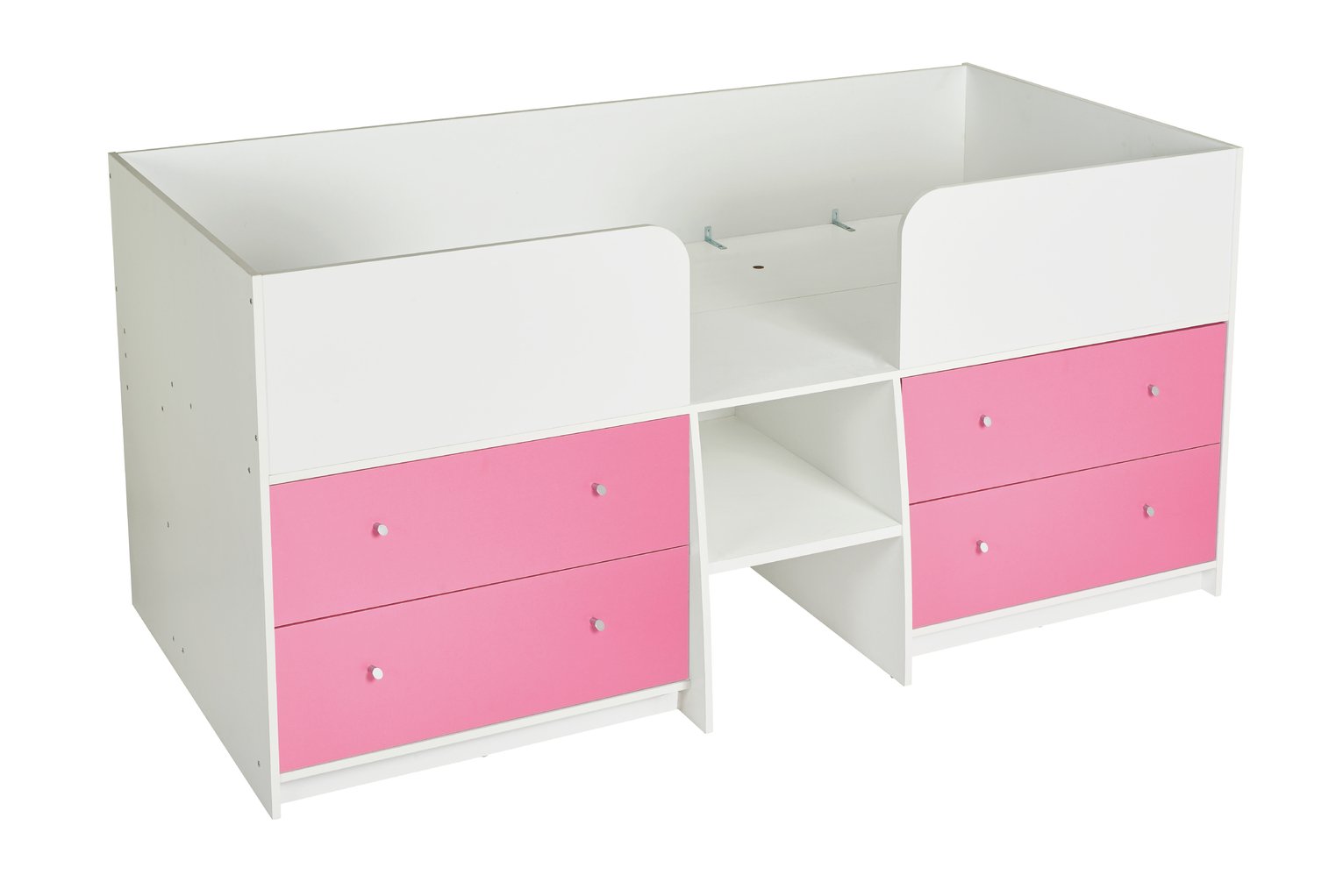 Argos Home Malibu Pink & White Mid Sleeper Bed Frame Reviews