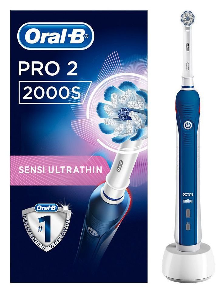 Oral-B Pro 2 2000 Electric Toothbrush - Sensitive