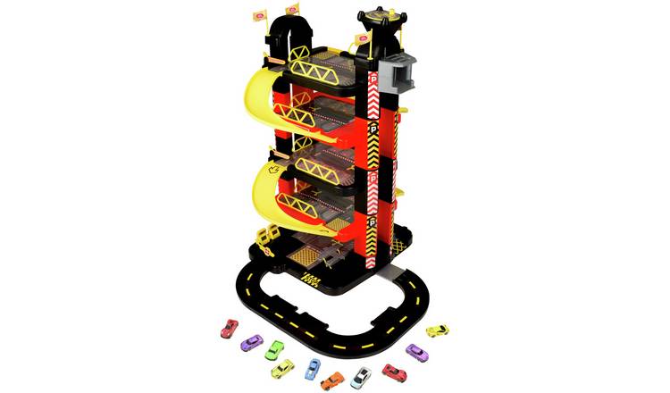 Chad Valley Deluxe 5 Level Garage & Cars Set