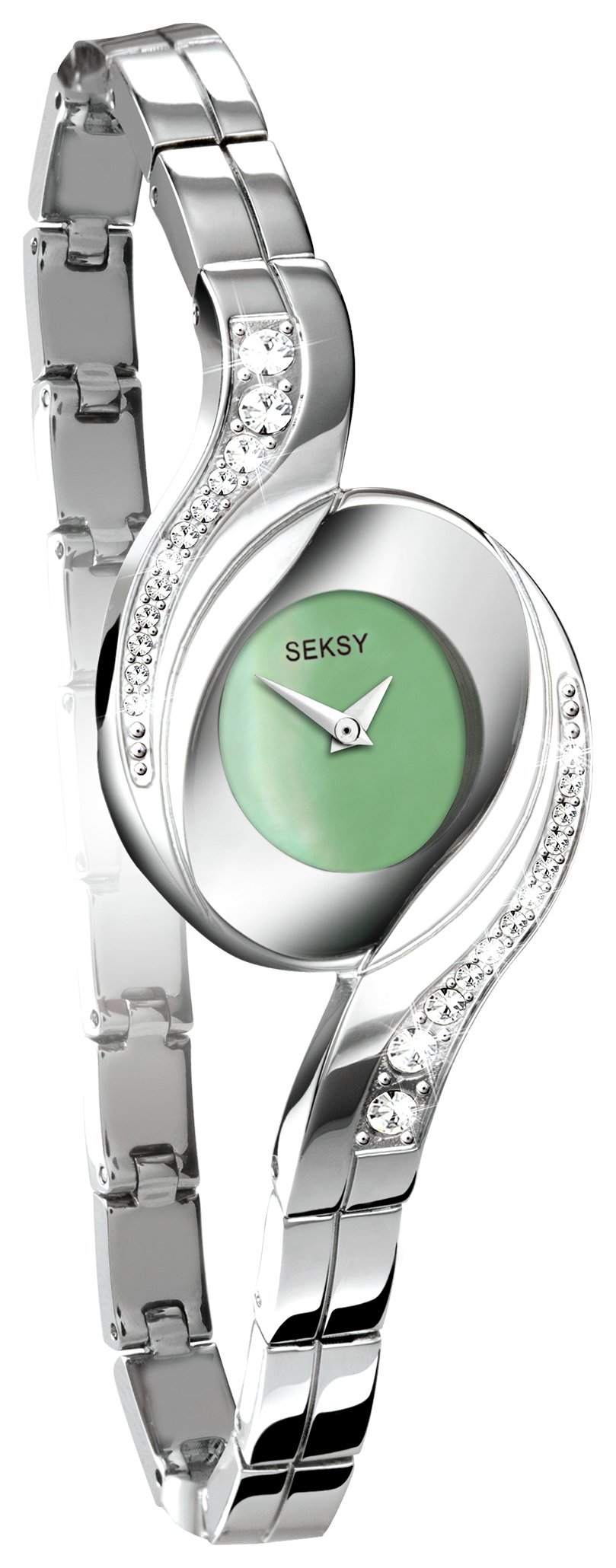 Seksy Ladies' 4881 Green Dial Bracelet Watch