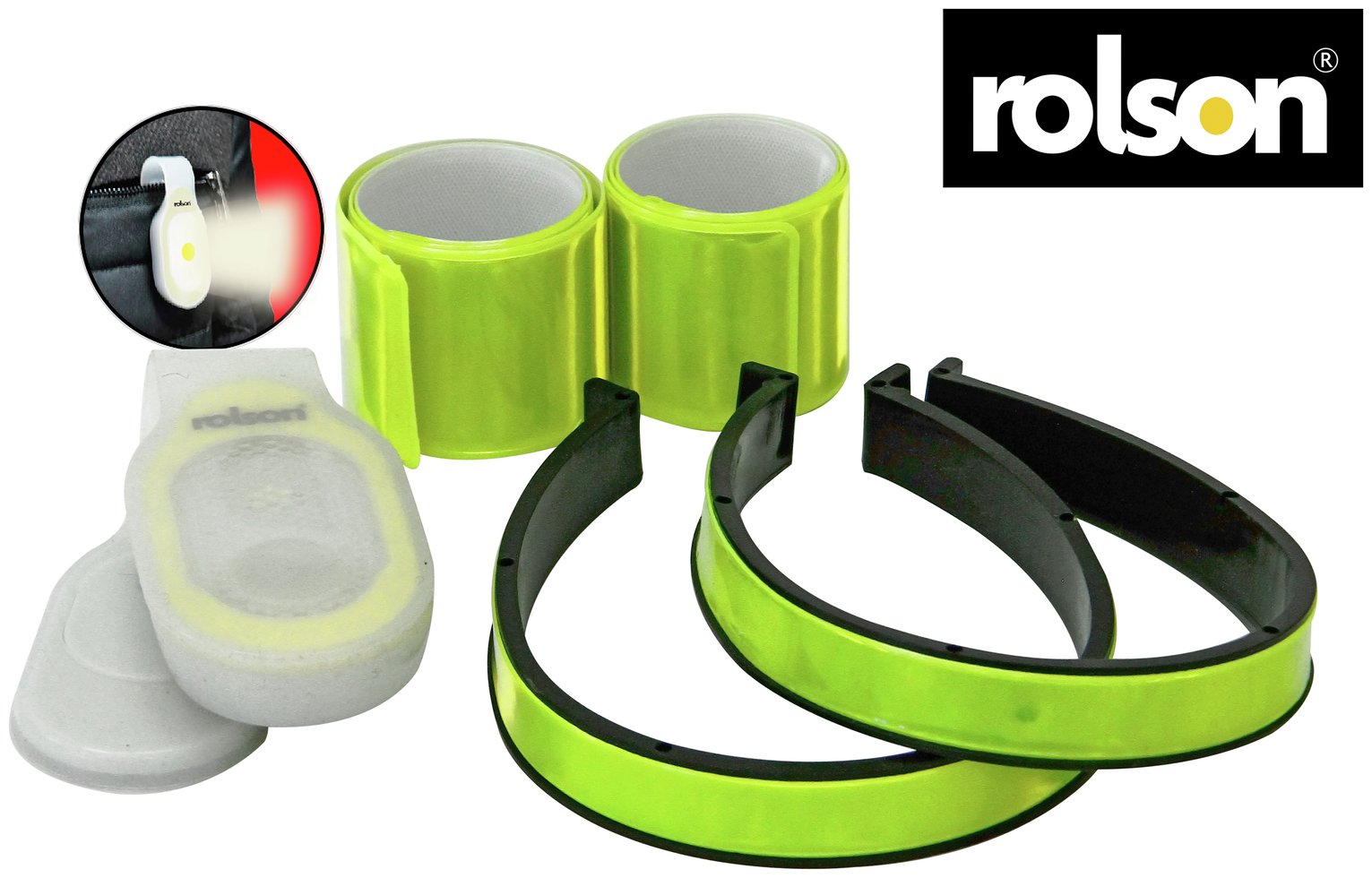 Rolson High Vis Reflector and Light