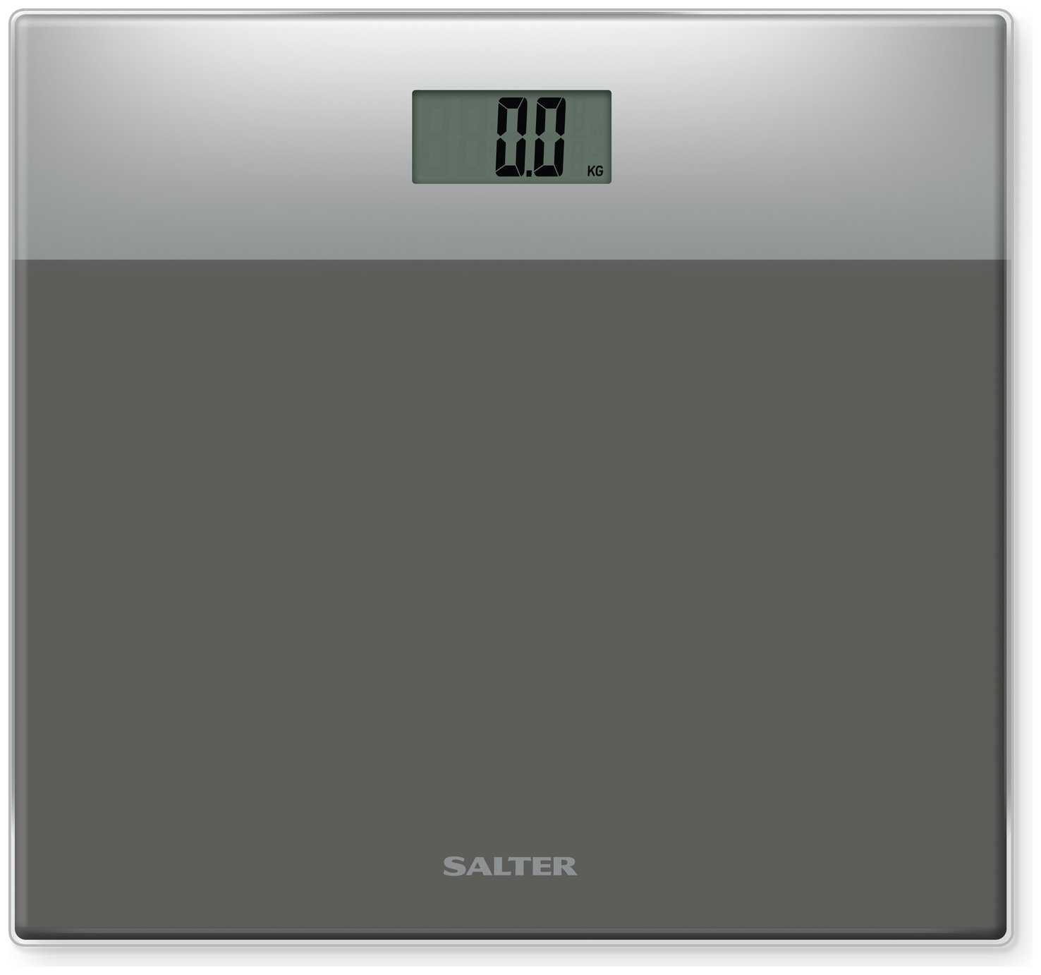 Salter Glass Digital Bathroom Scales - Silver