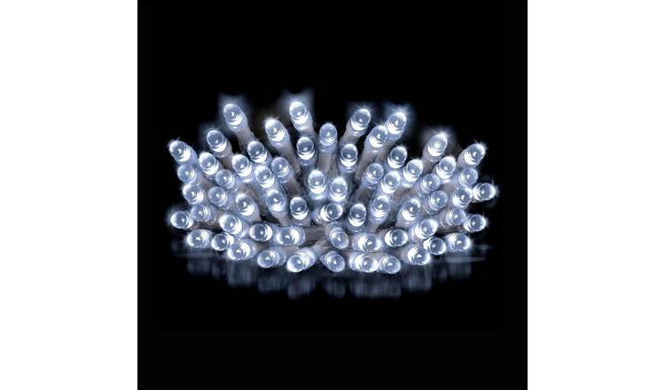 Premier Decorations 200 White LED Christmas Tree Lights