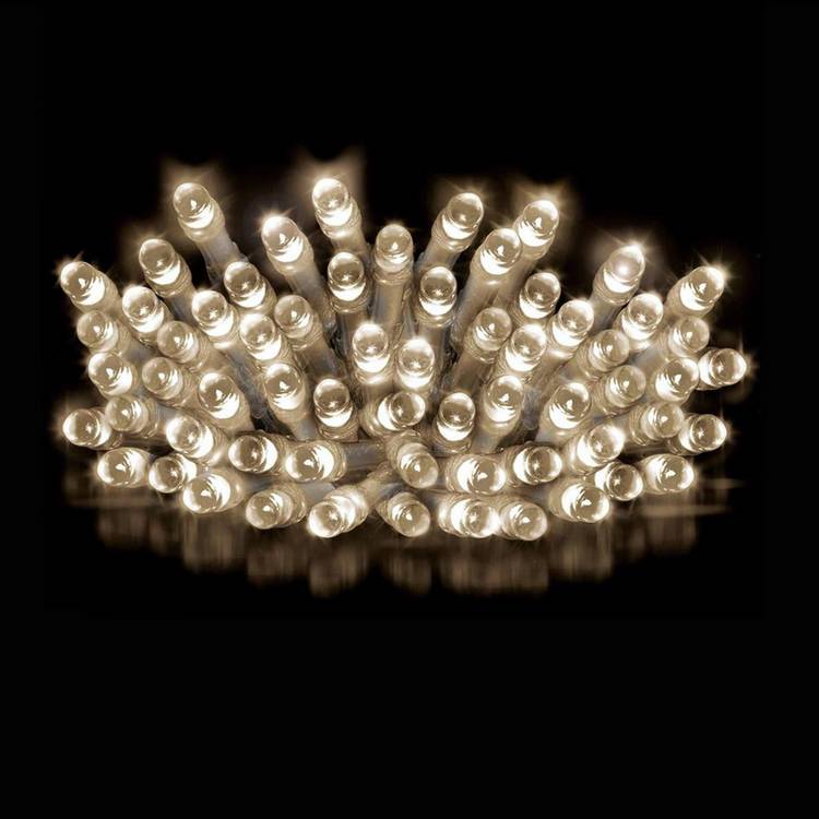 Premier Decorations 200 Warm White LED Christmas Tree Lights 0