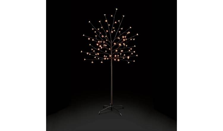 Premier Decorations Christmas Cherry Tree - Warm White