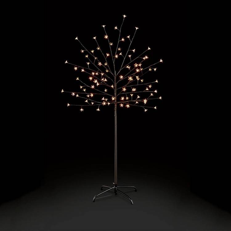 Premier Decorations Christmas Cherry Tree - Warm White 0