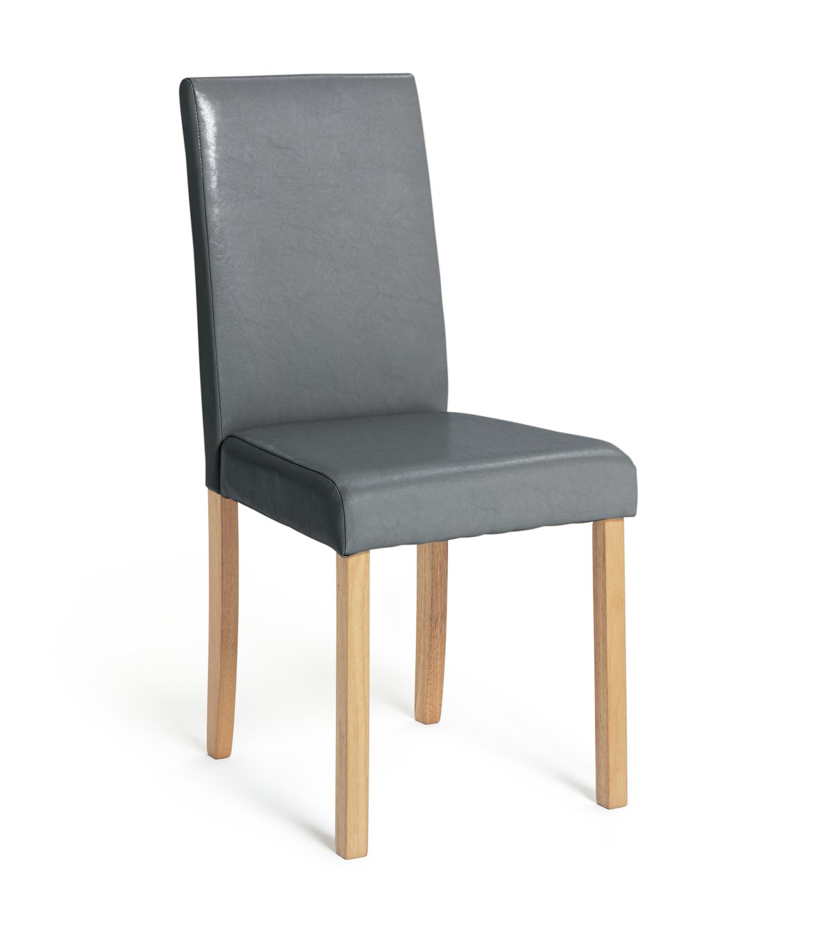 Argos Home Ashdon Solid Wood Table & 6 Mid Back Chairs Grey Reviews