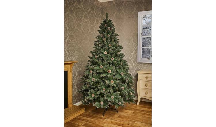 Premier Decorations 7ft Mountain Pine Christmas Tree