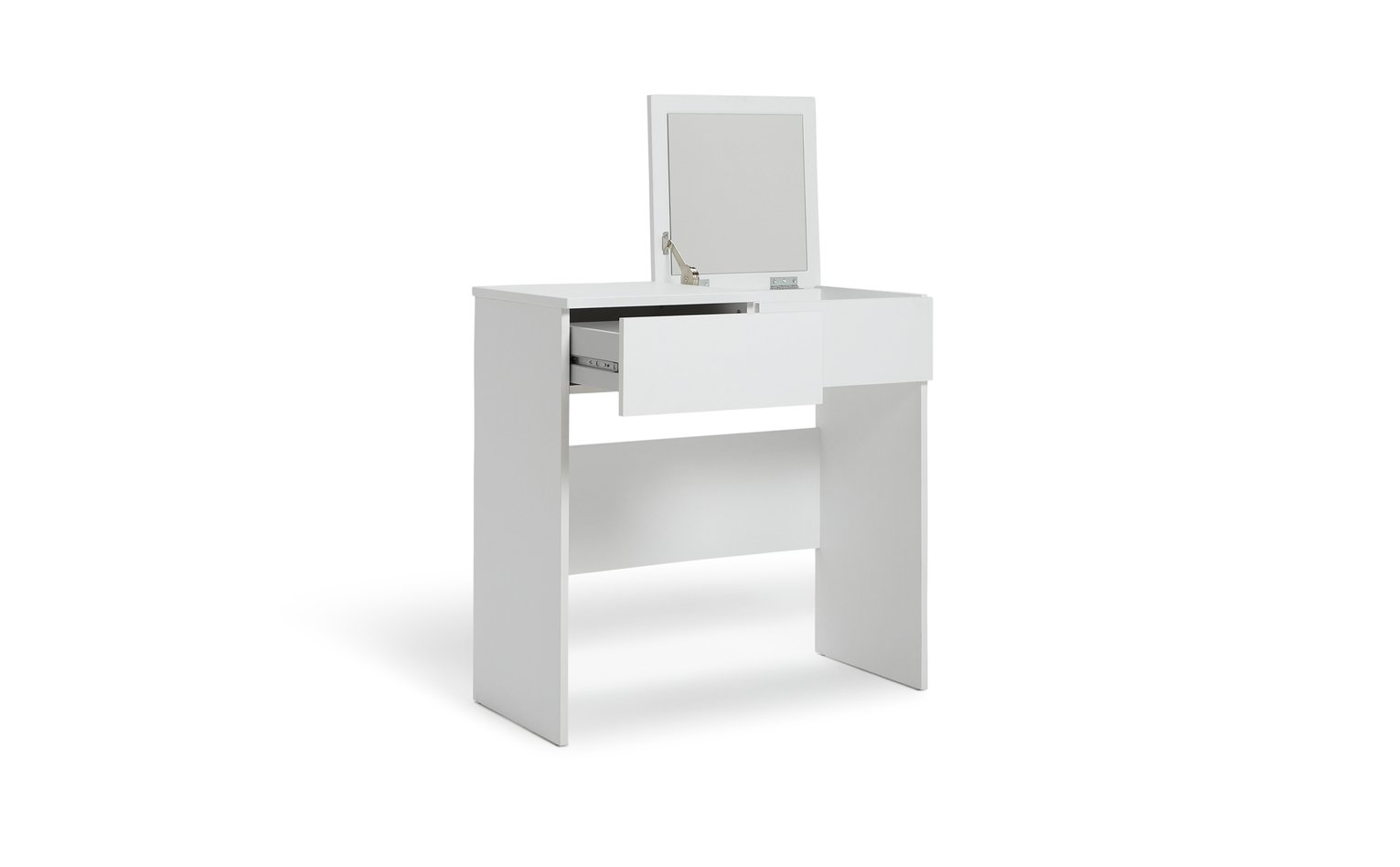 Argos Home Malibu 1 Drawer Dressing Table & Mirror - White