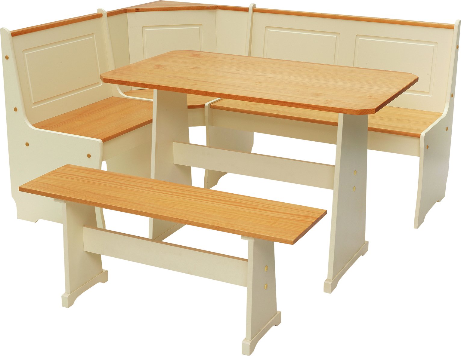 Argos Home Haversham Solid Pine Corner Dining Set & Bench Review