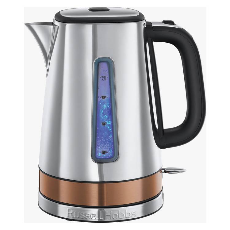 Russell Hobbs Luna Quiet Boil Copper Jug Kettle 24280 0