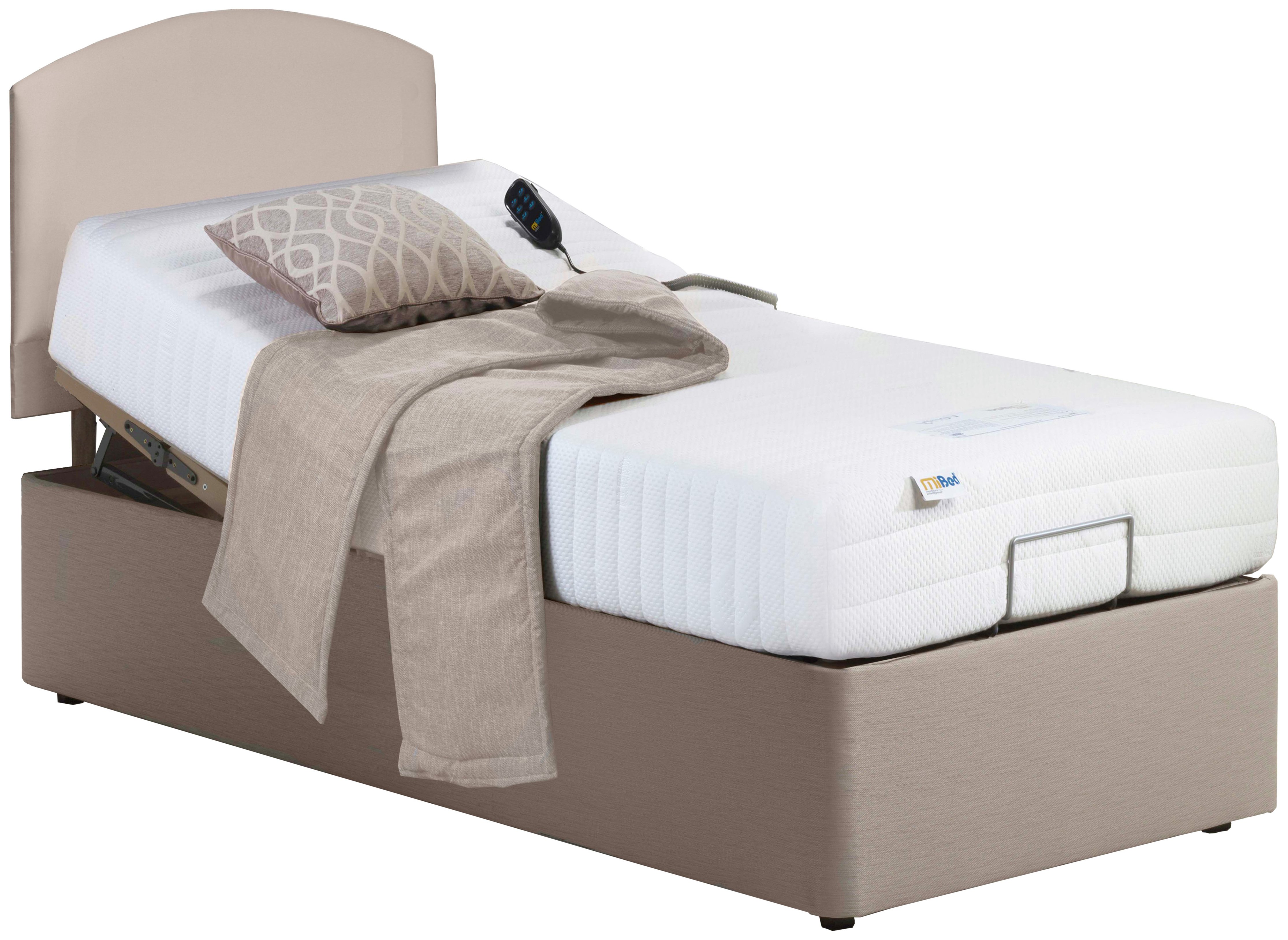 MiBed Adjustable 3 Lerwick Single Bed at Argos