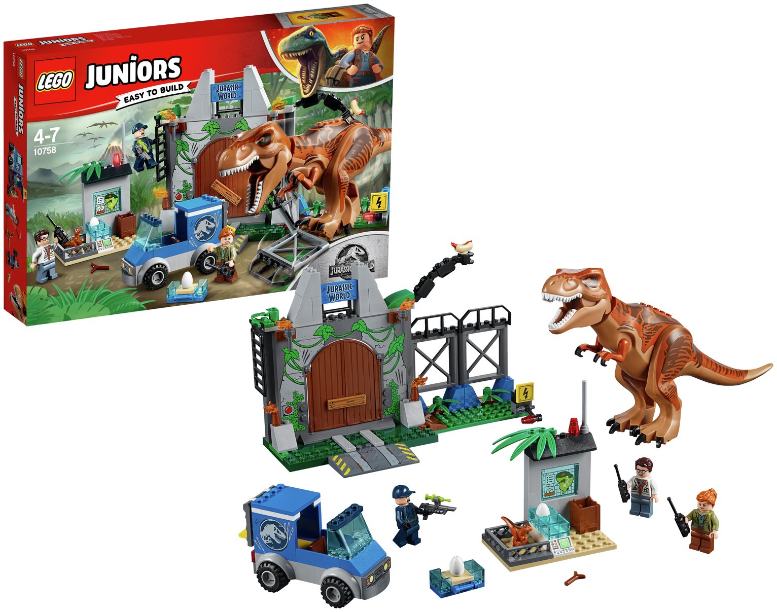 LEGO Juniors T-Rex Breakout Set - 10758