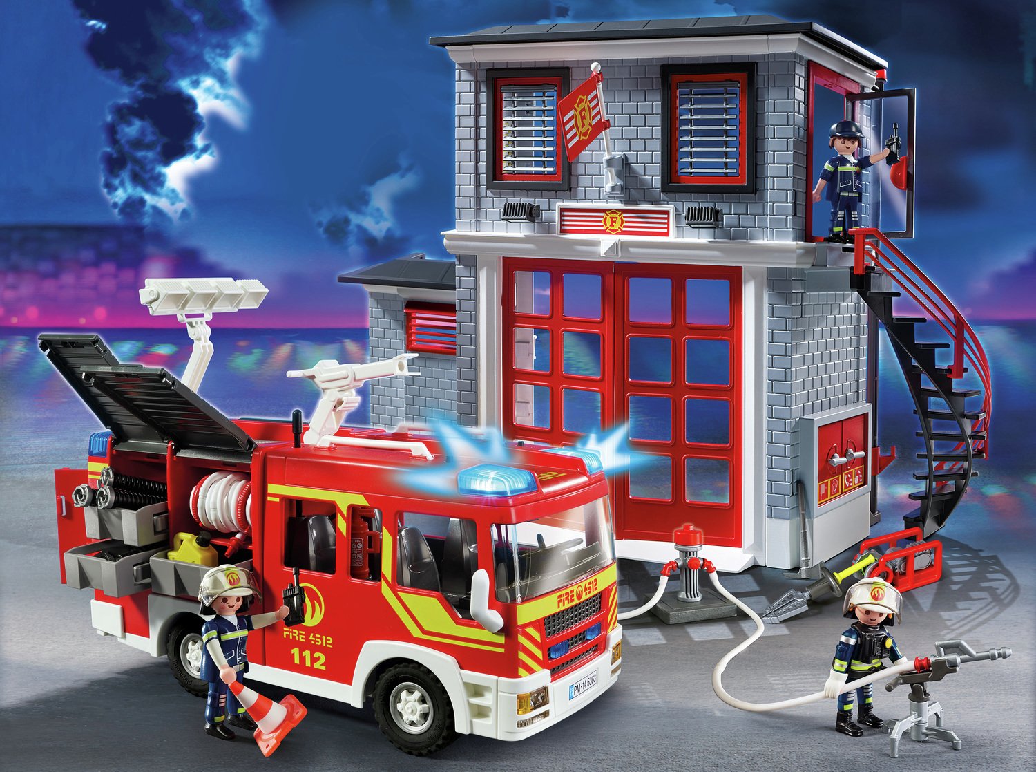 Playmobil 9052 City Action Fire Station Super Set Reviews