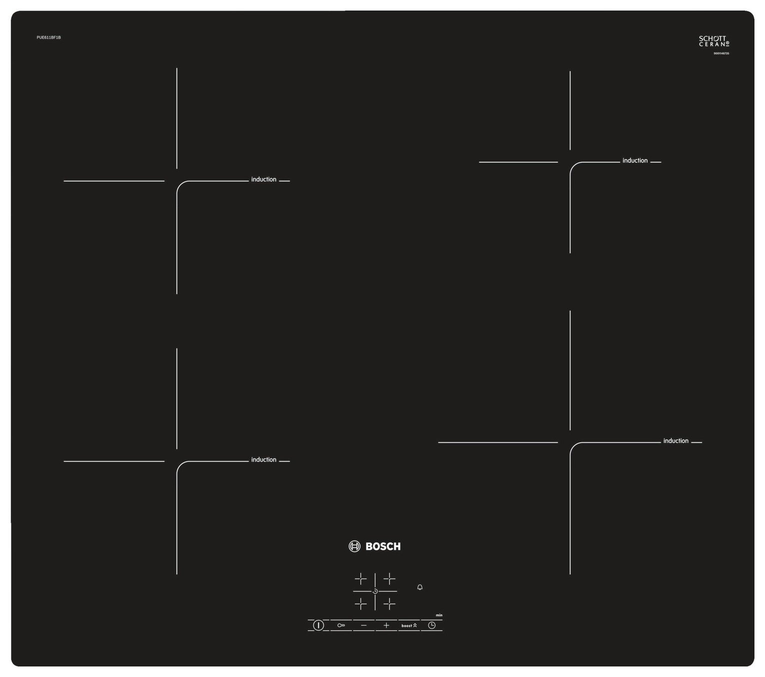 Bosch PUE611BF1B 60cm Induction Hob Reviews