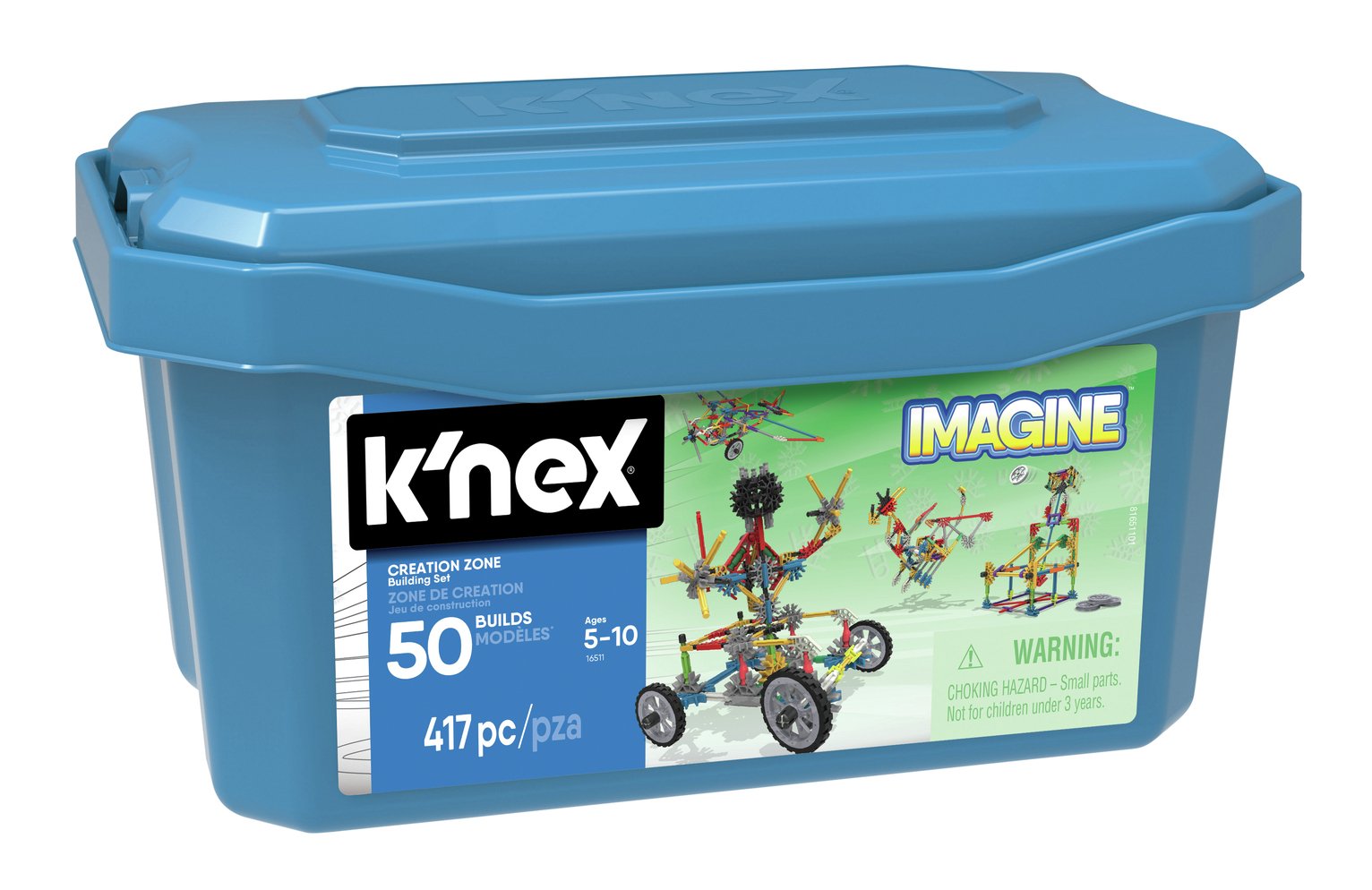 K'NEX Imagine Creation Zone 50 Model Building Set