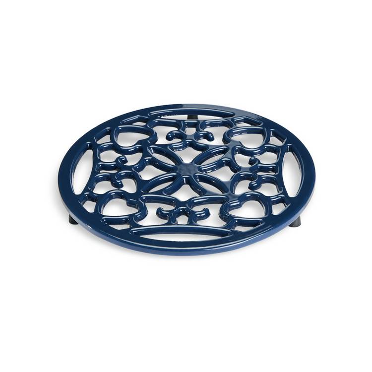 Habitat Cast Iron Trivet - Navy 0