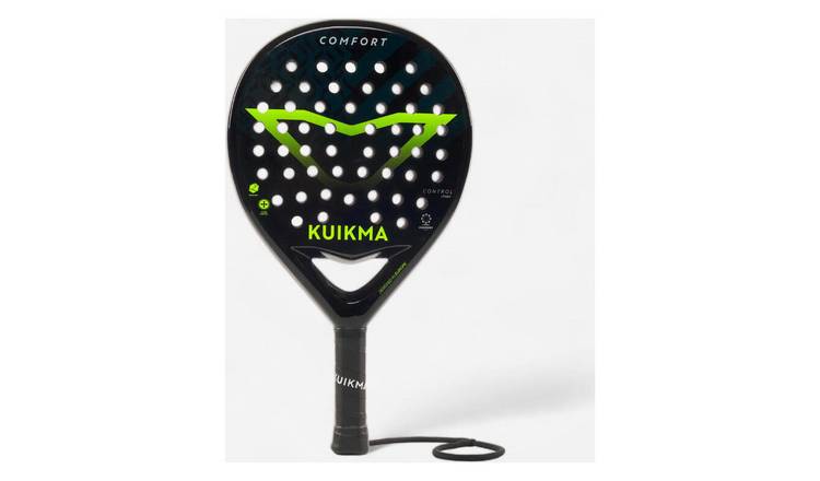 Decathlon Padel Racket Soft Comfort - Black Yellow