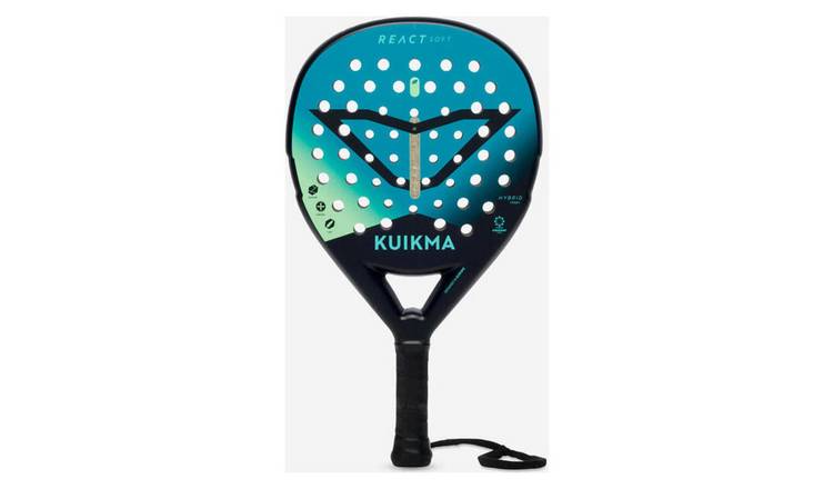 Decathlon Padel Racket React Soft - Green Black