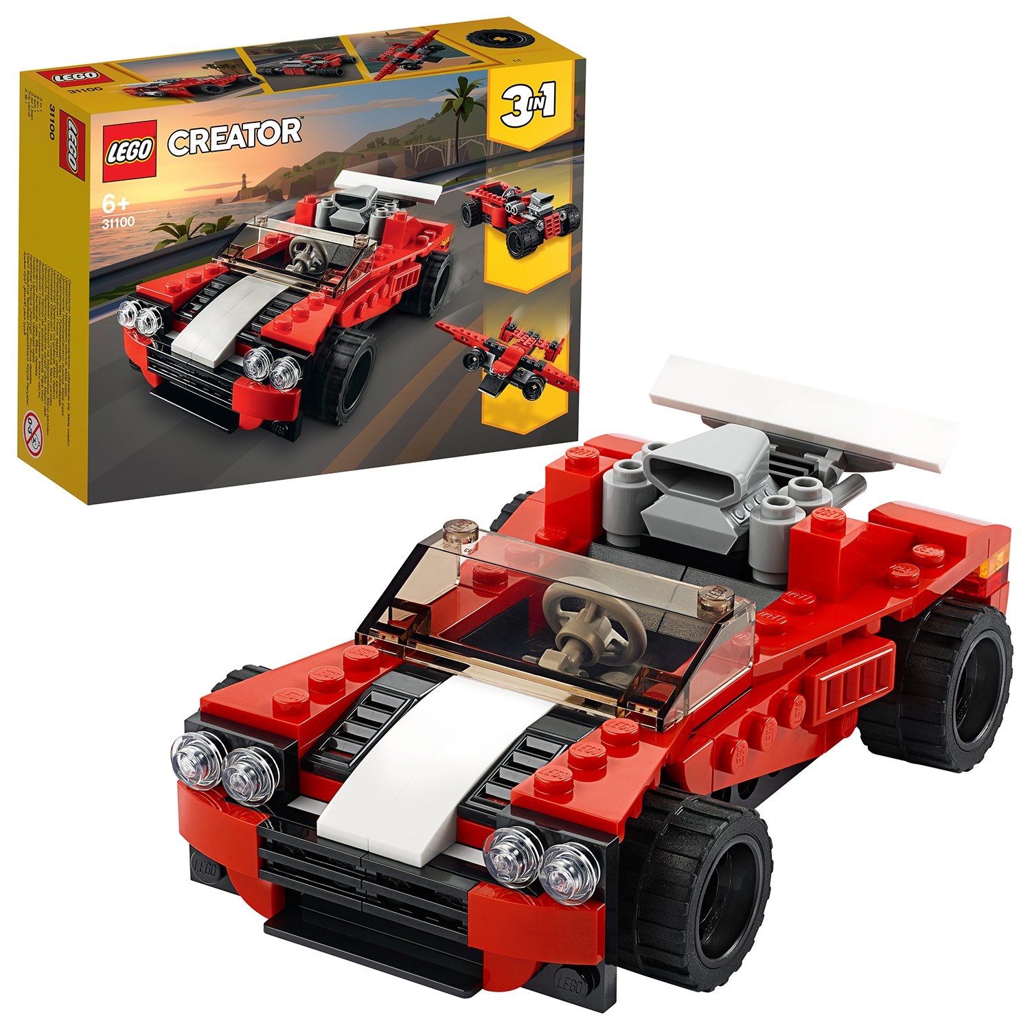 LEGO Creator 3in1 Sports Car Toy Set Review