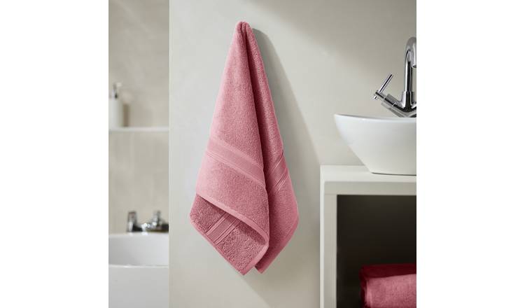 Habitat Supersoft Hand Towel - Rose