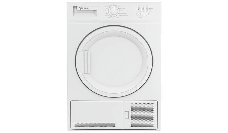 Indesit CYDC82WWGLUK 8KG Condenser Tumble Dryer - White