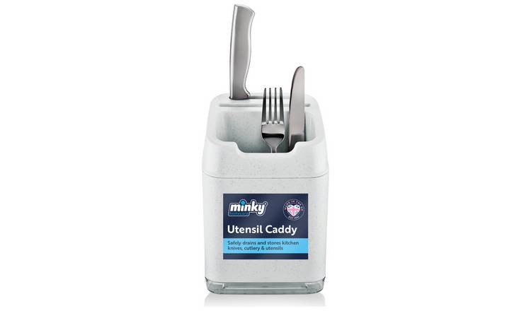 Minky Utensil Caddy - White