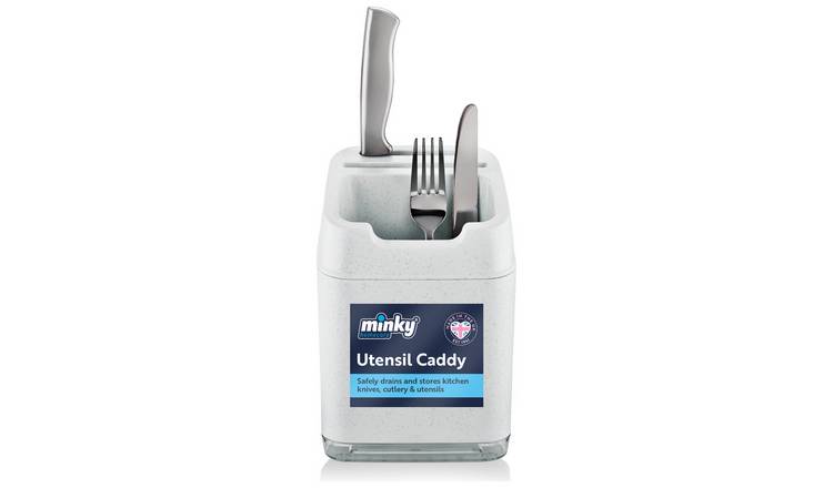 Minky Utensil Caddy - White