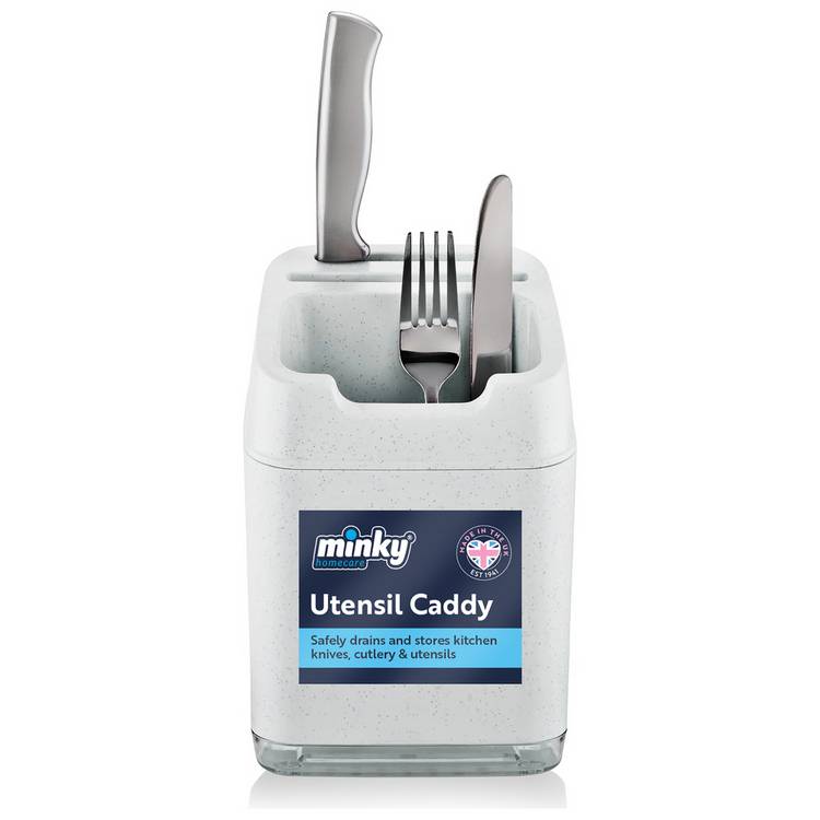Minky Utensil Caddy - White 0