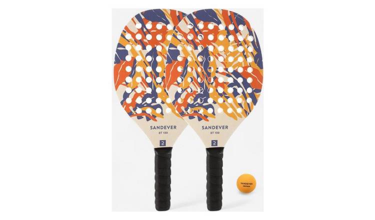 Decathlon Beach Tennis Racket Set Experience - Orange