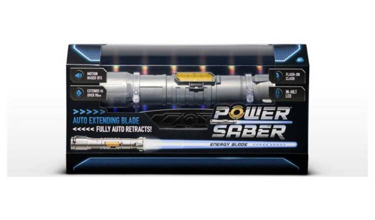 Power Saber Auto Extending and Retracting Saber-Blue